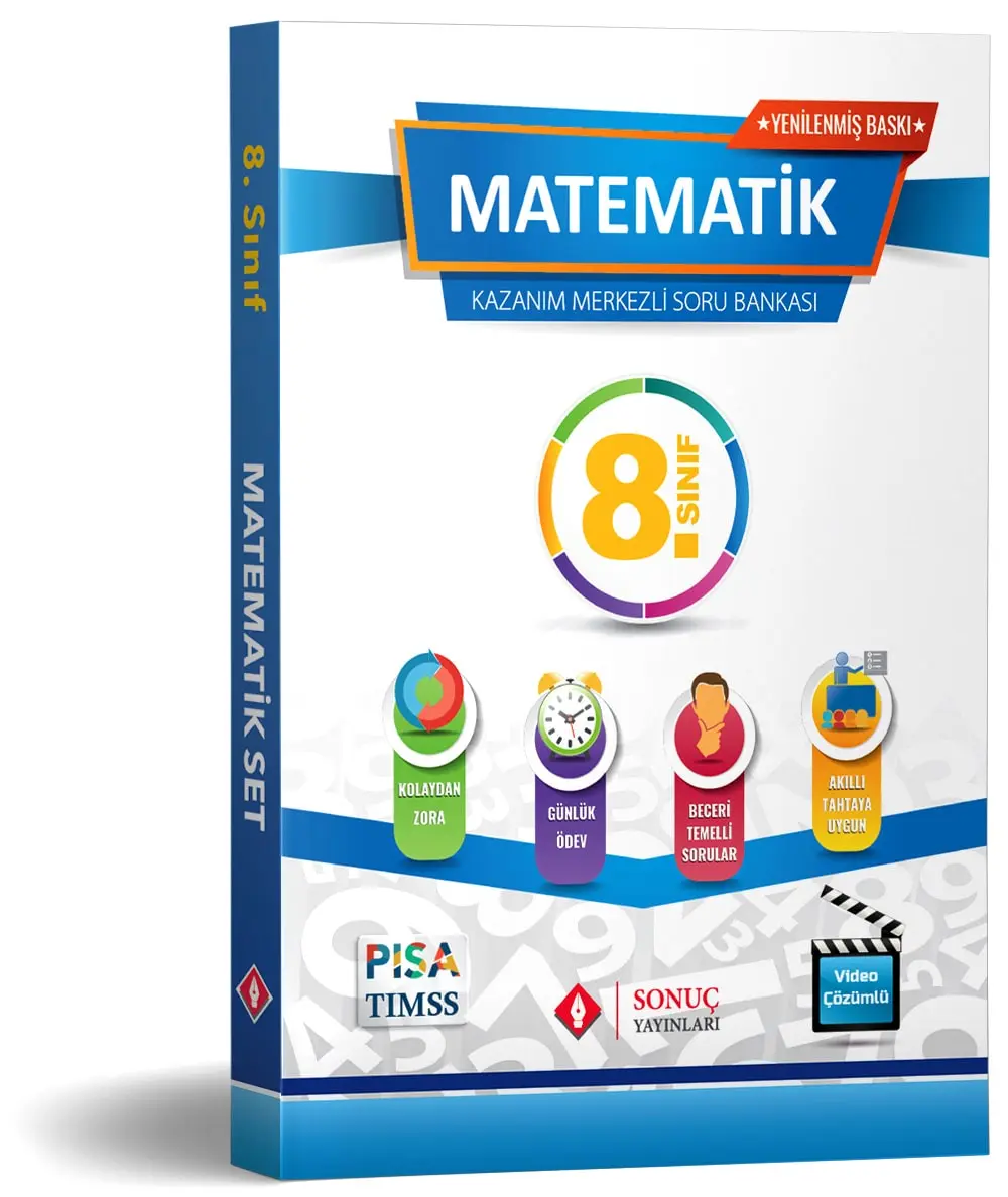 8.sınıf Matematik Modüler Set  Sonuç Yayınları Ortaokul