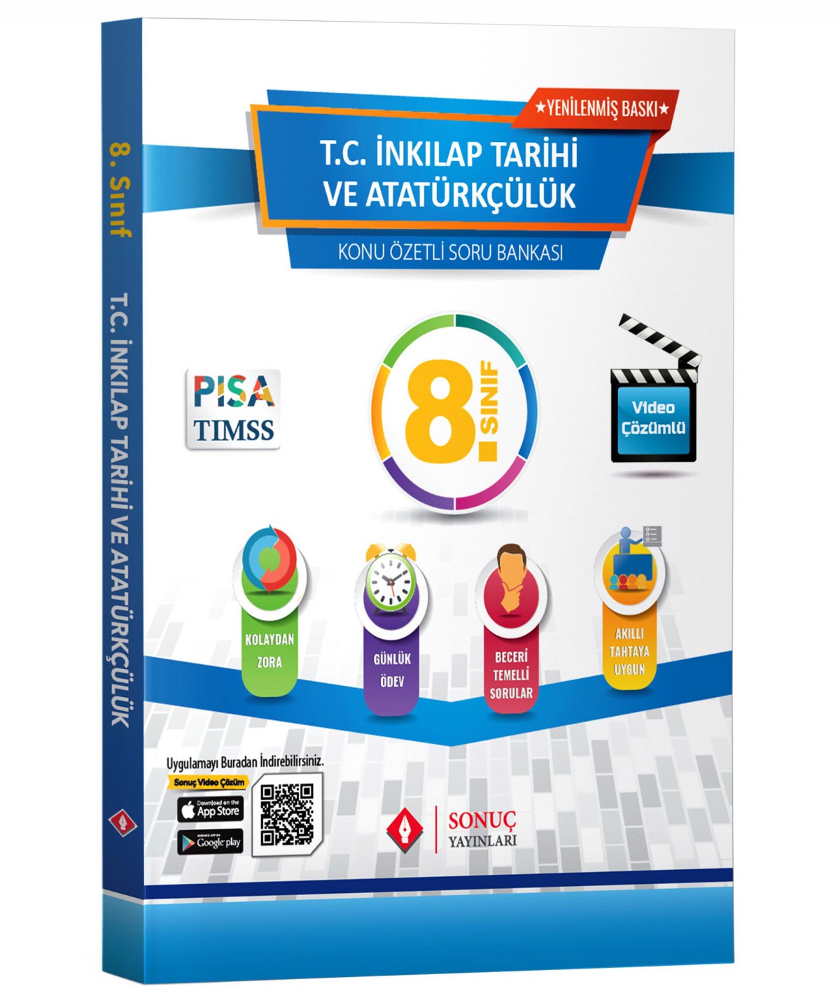 8.sınıf T.c. İnkılap Tarihi Ve Atatürkçülük Modüler Set  Sonuç Yayınları Ortaokul 2024 - 2025