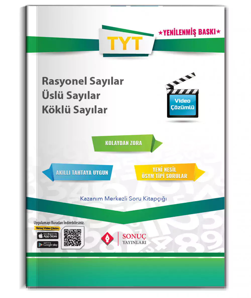 Tyt Rasyonel Sayılar Üslü Sayılar Köklü Sayılar  Sonuç Yayınları 2022