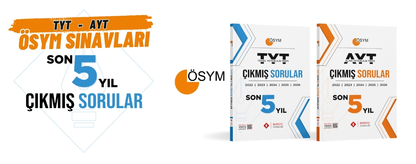 Son 5 Yıl Çıkmış Sorular