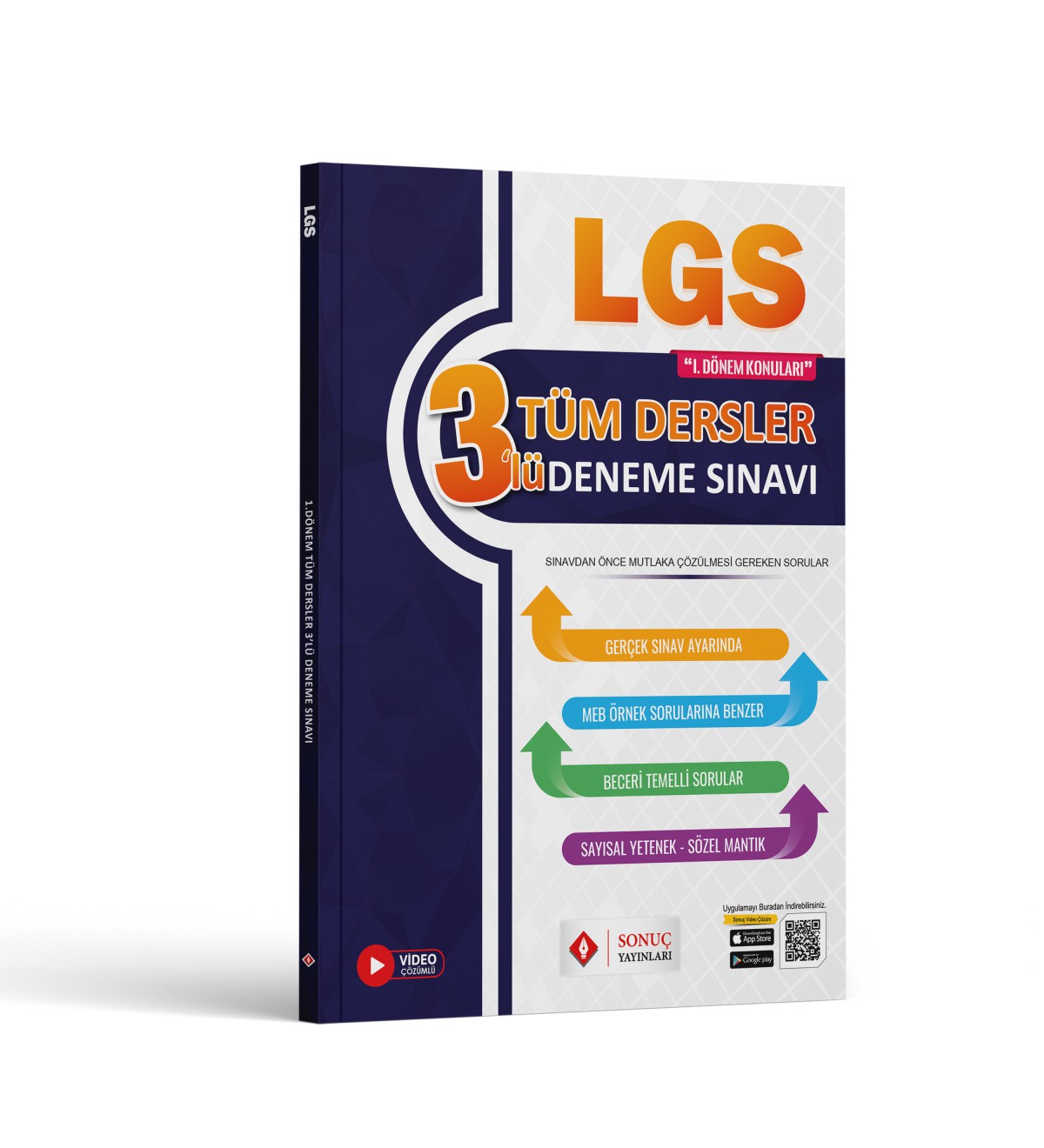 Sonuç Yayınları Lgs Tüm Dersler 3'lü Deneme 2025 - 2026