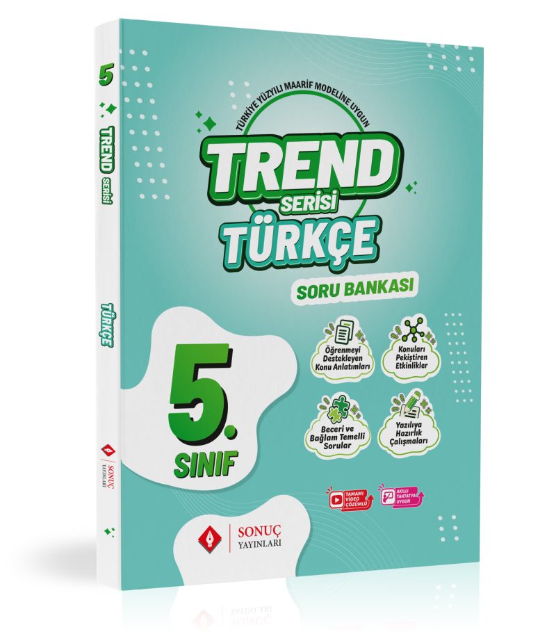 Sonuç Yayınları Trend Serisi 5.Sınıf Türkçe Soru Bankası